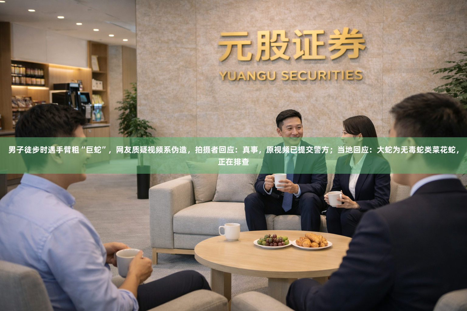 男子徒步时遇手臂粗“巨蛇”，网友质疑视频系伪造，拍摄者回应：真事，原视频已提交警方；当地回应：大蛇为无毒蛇类菜花蛇，正在排查