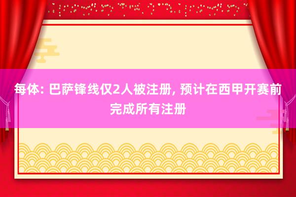每体: 巴萨锋线仅2人被注册, 预计在西甲开赛前完成所有注册