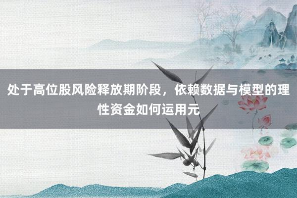 处于高位股风险释放期阶段，依赖数据与模型的理性资金如何运用元